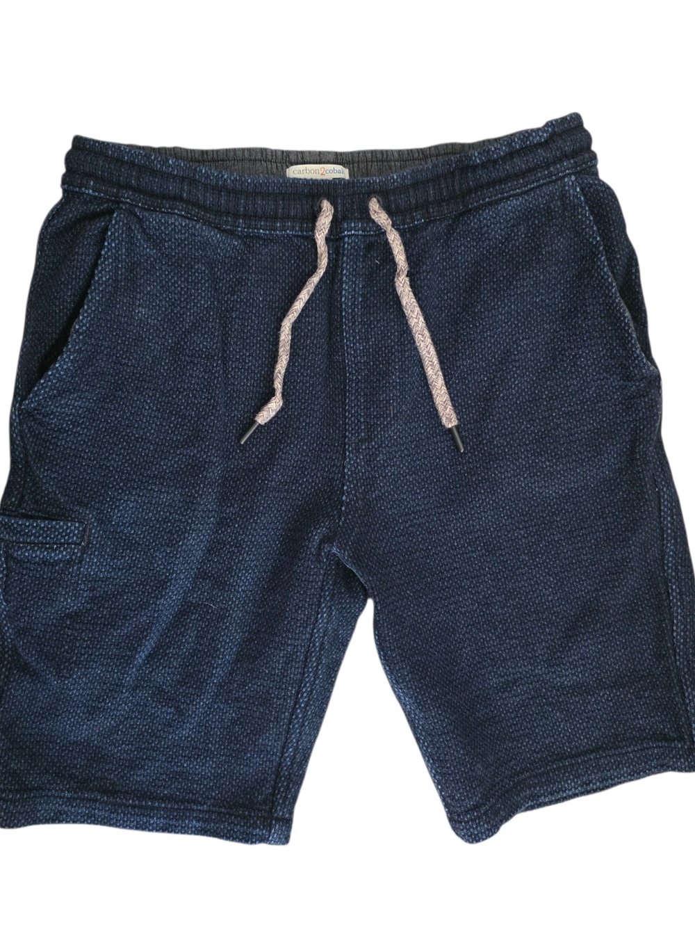 Carbon2Cobalt Drawstring Lounge Shorts Navy S